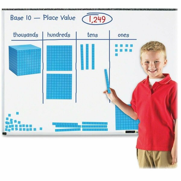 Learning Resources Giant Magnetic Base Ten Set - 131 Piece LE465147
